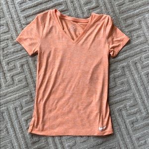 ORANGE Ladies Nike V-Neck